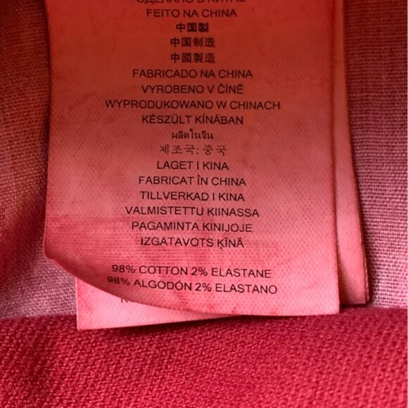 Michael Kors Red-Violet Fine Corduroy Jeans Pants Womens Size 6 - Picture 10 of 10